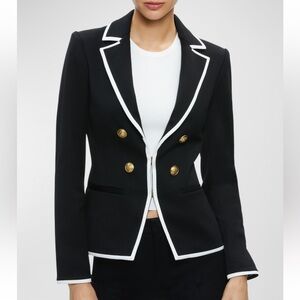 Alice + Olivia Black Blazer